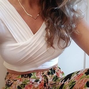 AVON 1982 Vintage V Chevron Necklace